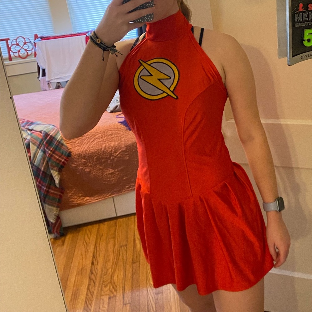 The flash Halloween costume womens